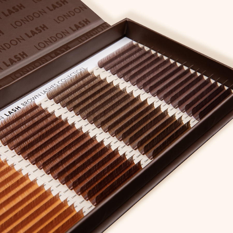 London Lash Brown Lashes Kolleksjon 0.15