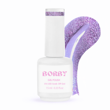 Borby Gel Polish - Purple glow