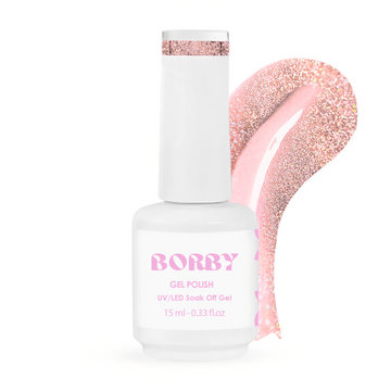 Borby Gel Polish - Golden pink