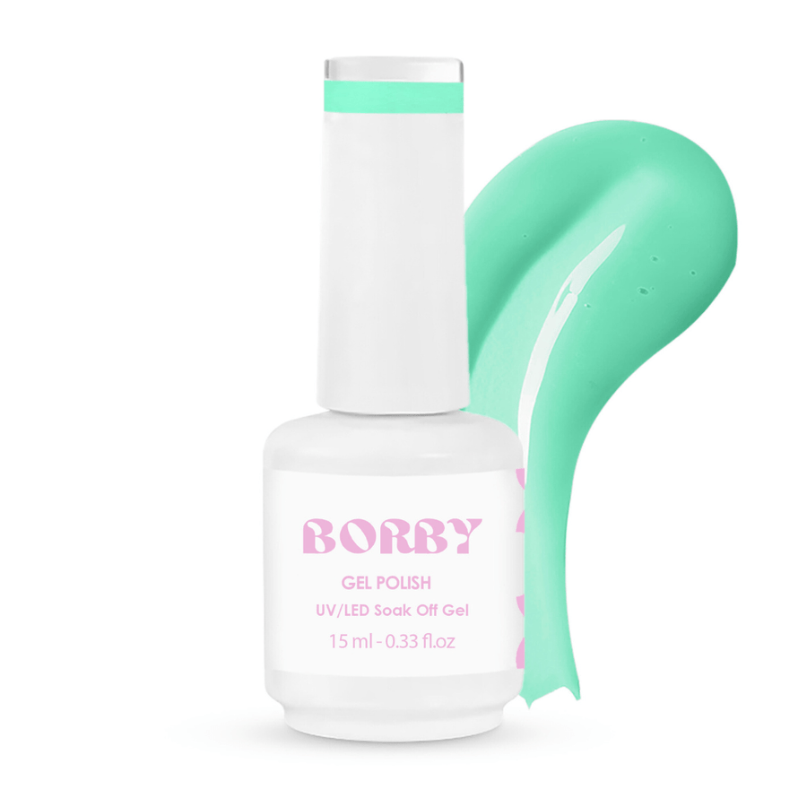 Borby Gel Polish - Mint - BYŪTI