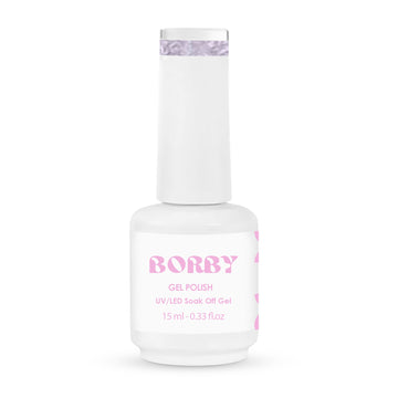 Borby Gel Polish - Silver pink - BYŪTI