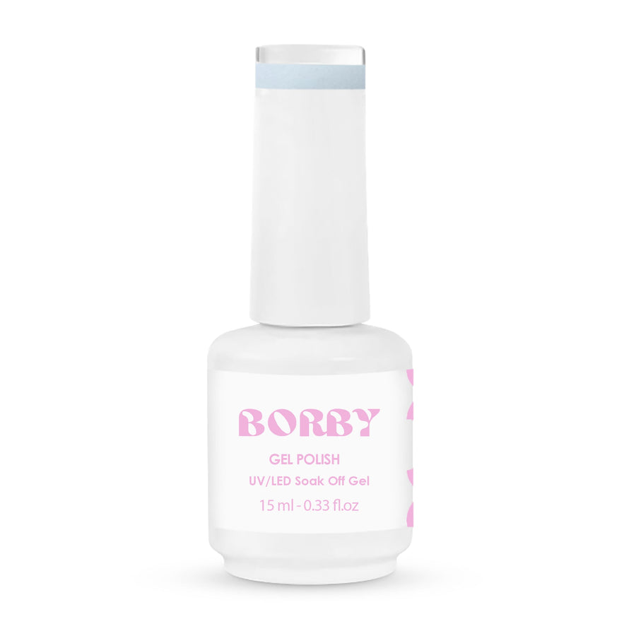 Borby Gel Polish - White - BYŪTI