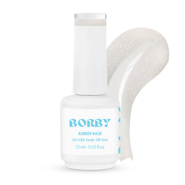 Borby Rubber Base - White Crystal - BYŪTI