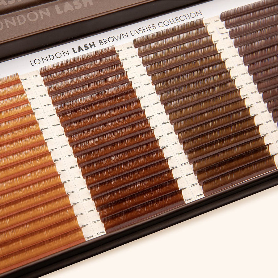 London Lash Brown Lashes Kolleksjon 0.07 - BYŪTI