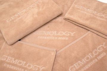 Gemology beige small towel - BYŪTI